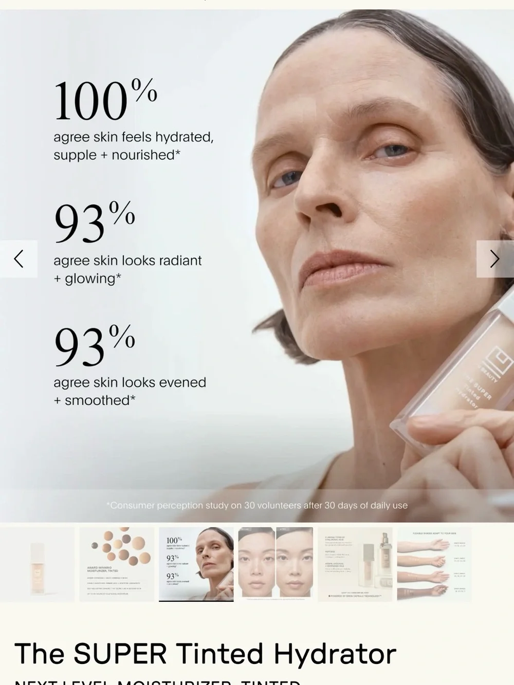 U Beauty The Super Tinted Hydrator - Shade 03 (White Packaging)